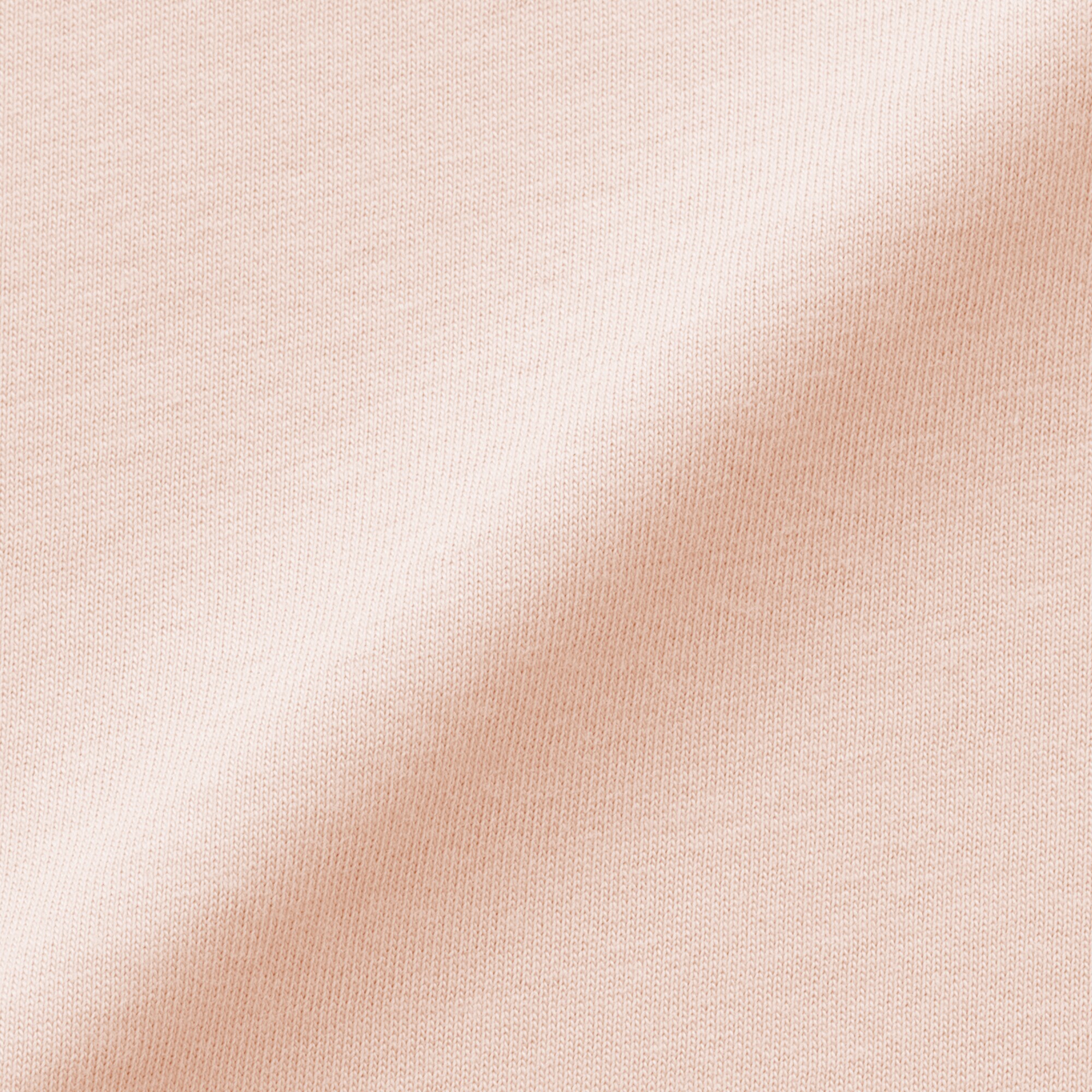 ベビー　あたまするっと　綿天竺編み半袖チュニック