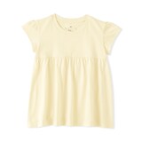 ベビー　あたまするっと　綿天竺編み半袖チュニック