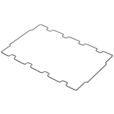 【パーツ】ポリプロピレンダストボックス・フタ付・４５Ｌ・分別タイプ用袋止ワイヤー