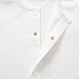 ベビー　ＵＶカット梨地編みクルーネックカーディガン