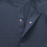 ベビー　ＵＶカット梨地編みクルーネックカーディガン