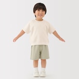 ベビー　あたまするっとライトスウェットクルーネック半袖Ｔシャツ