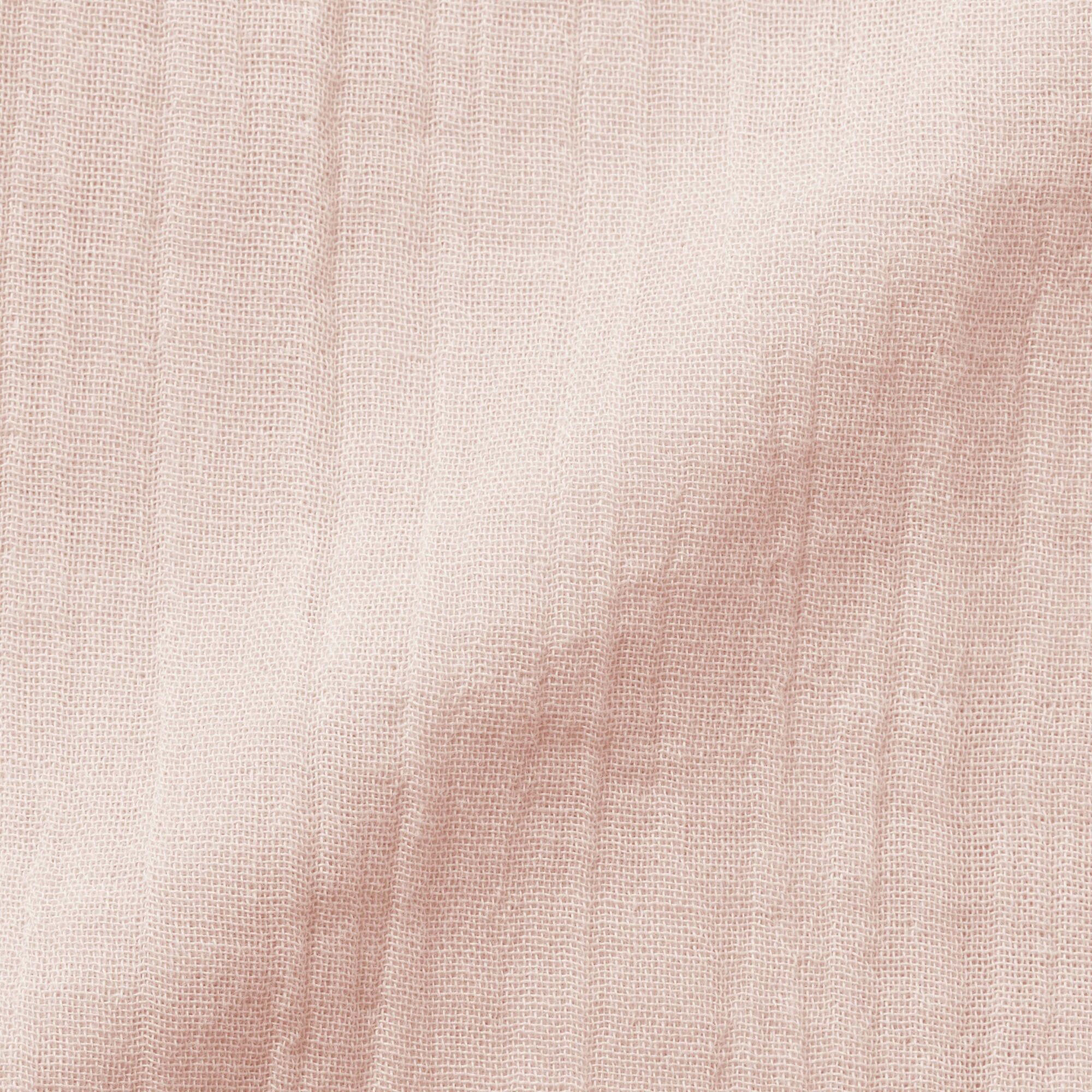 ベビー　あたまするっと楊柳ガーゼフリルスリーブブラウス