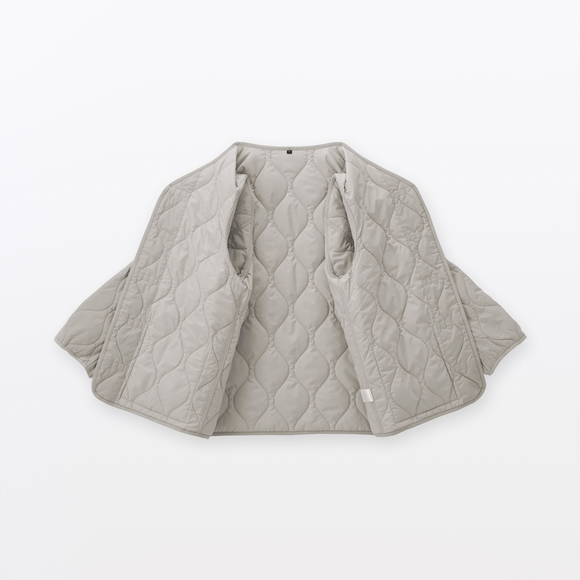 紳士　キルト中わた結び釦ジャケット