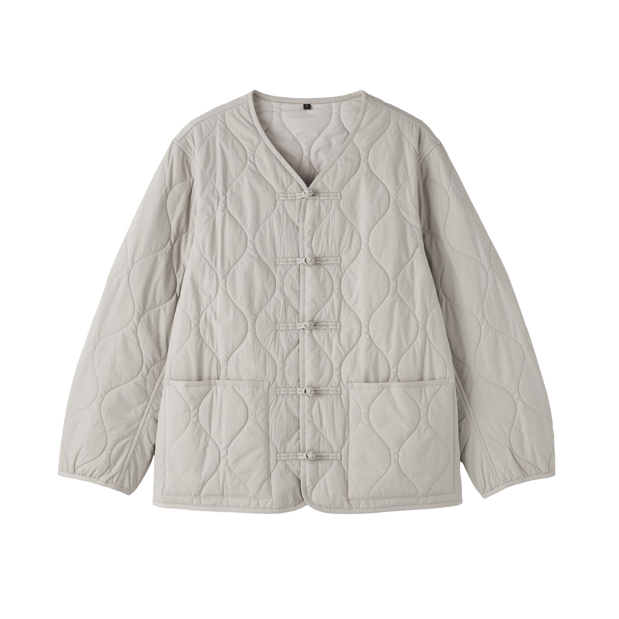 紳士　キルト中わた結び釦ジャケット