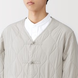 紳士　キルト中わた結び釦ジャケット