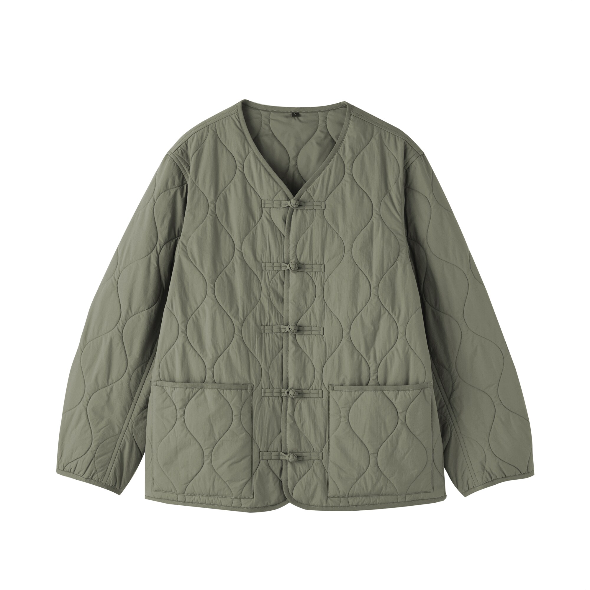 紳士　キルト中わた結び釦ジャケット