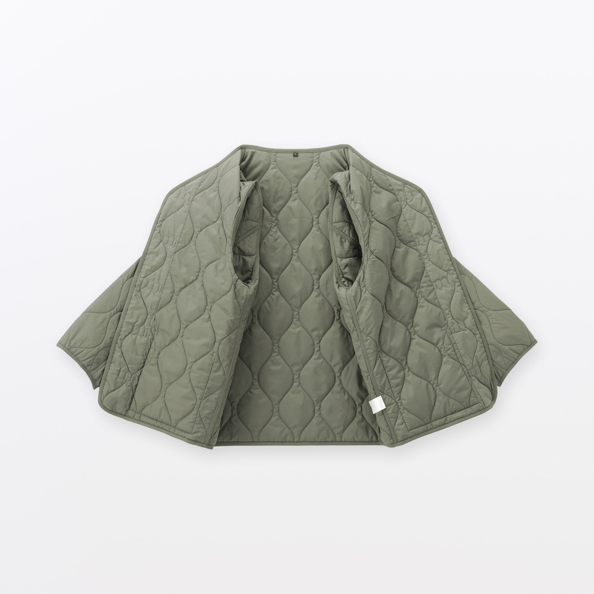 紳士　キルト中わた結び釦ジャケット