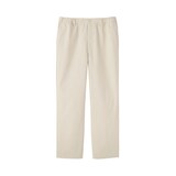 紳士　洗いざらしデニムイージーパンツ　生成