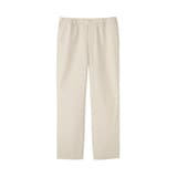 紳士　洗いざらしデニムイージーパンツ　生成