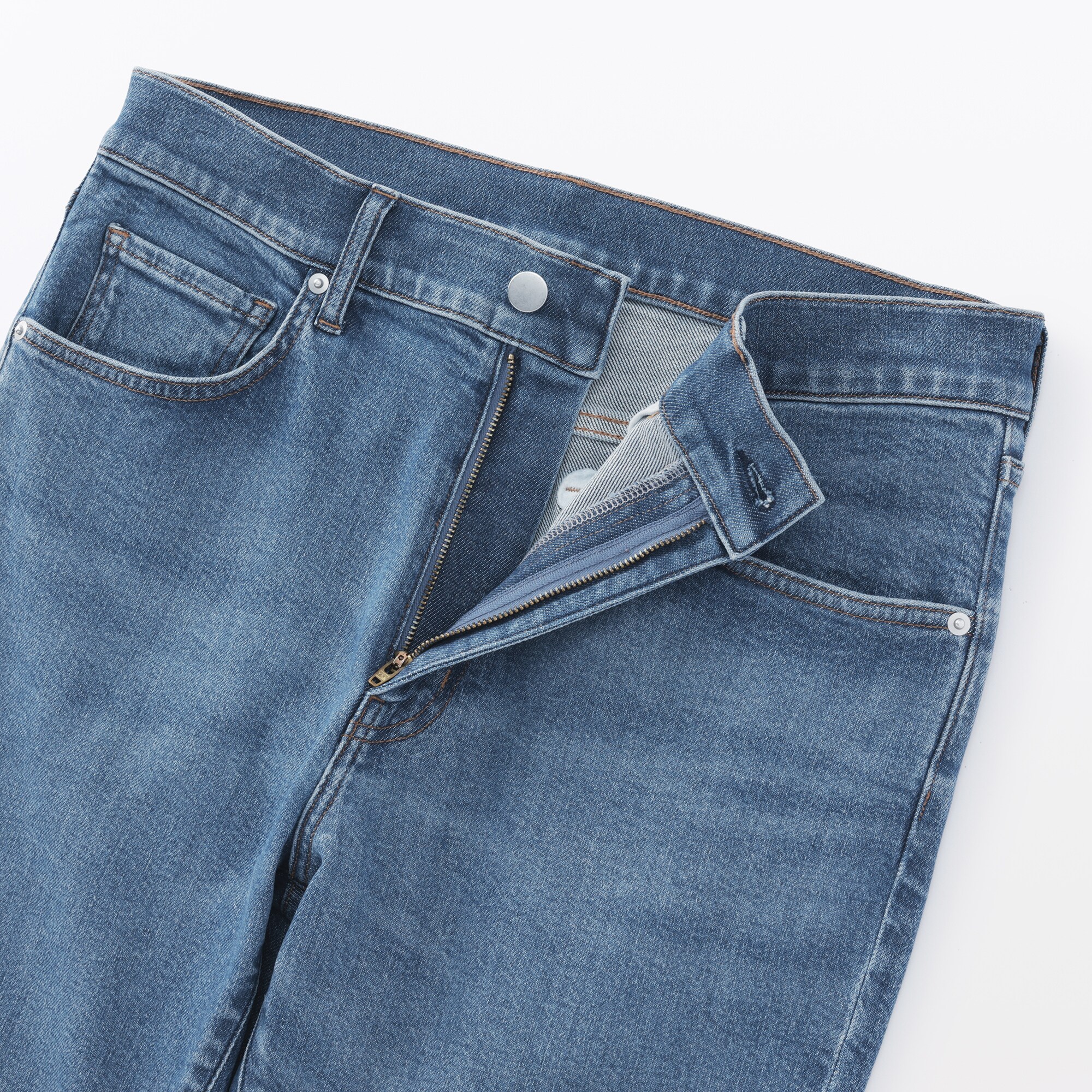紳士 ストレッチデニムスリムパンツ インディゴ | 無印良品