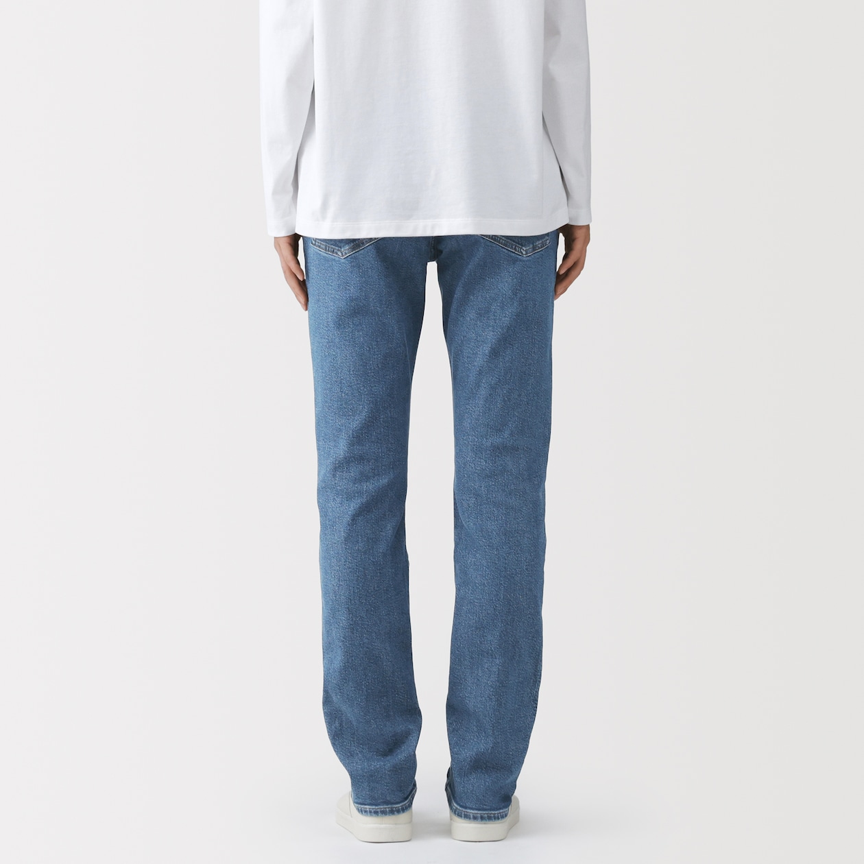 紳士　ストレッチデニムスリムパンツ　インディゴ