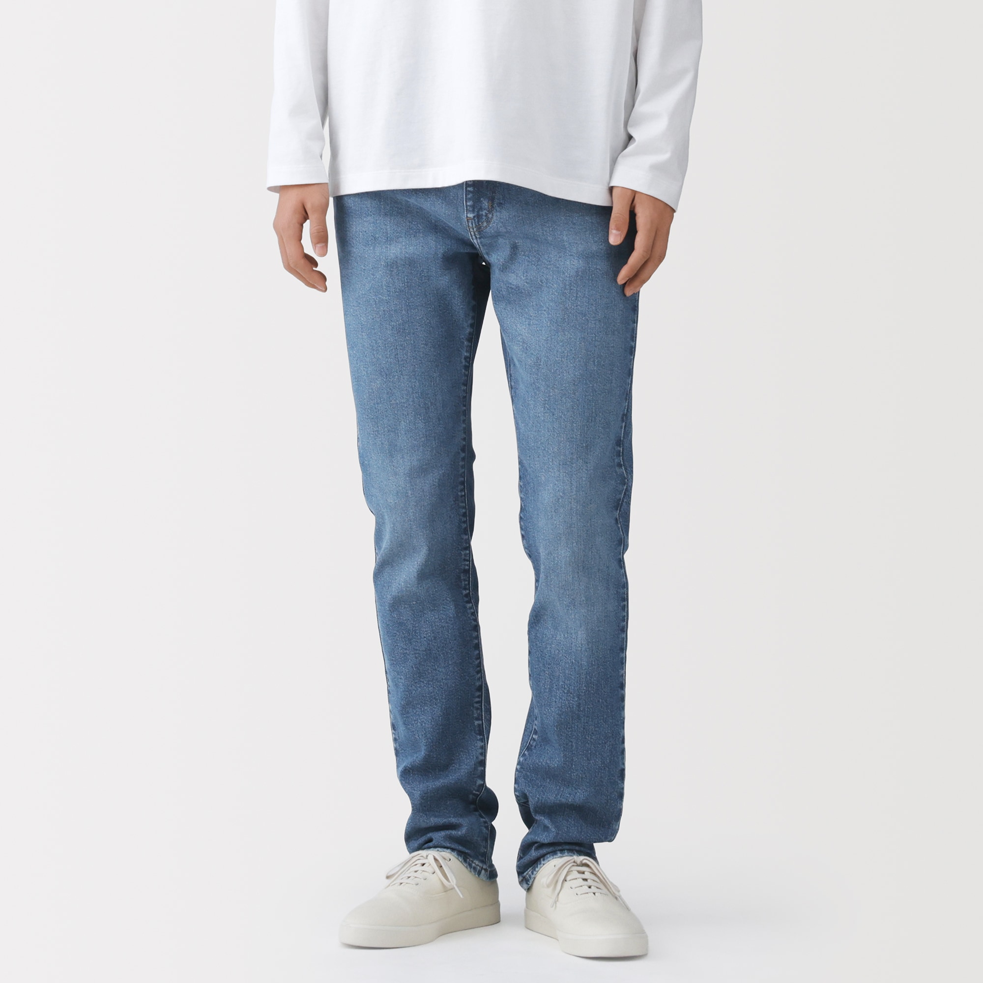 紳士　ストレッチデニムスリムパンツ　インディゴ