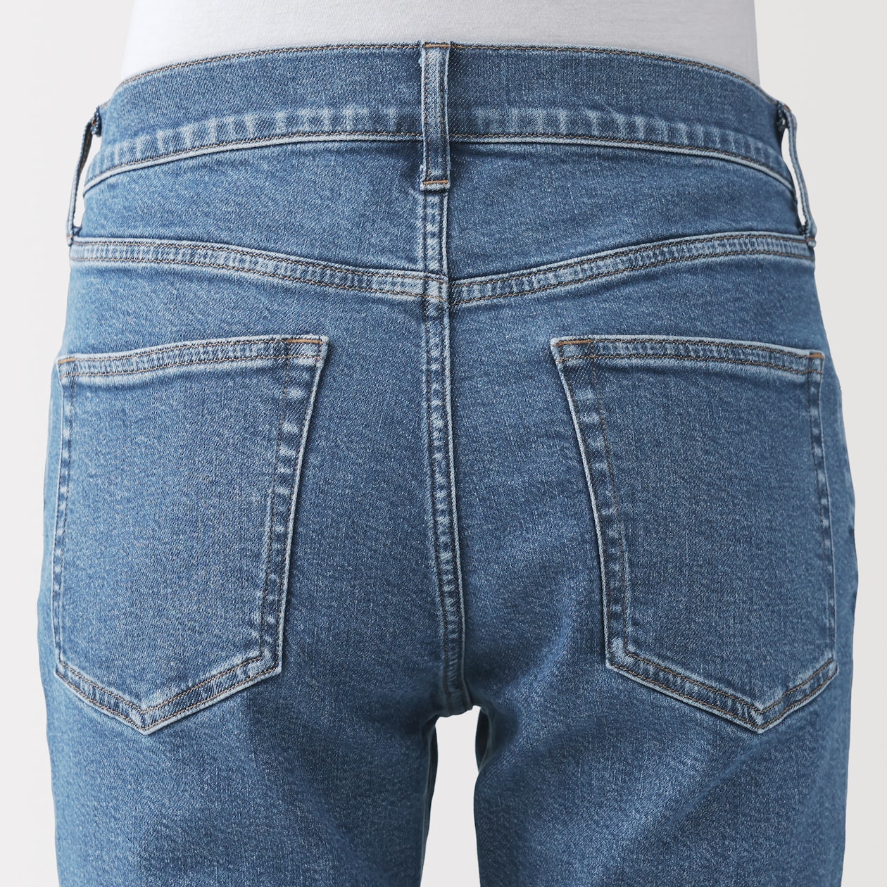 紳士　ストレッチデニムスリムパンツ　インディゴ