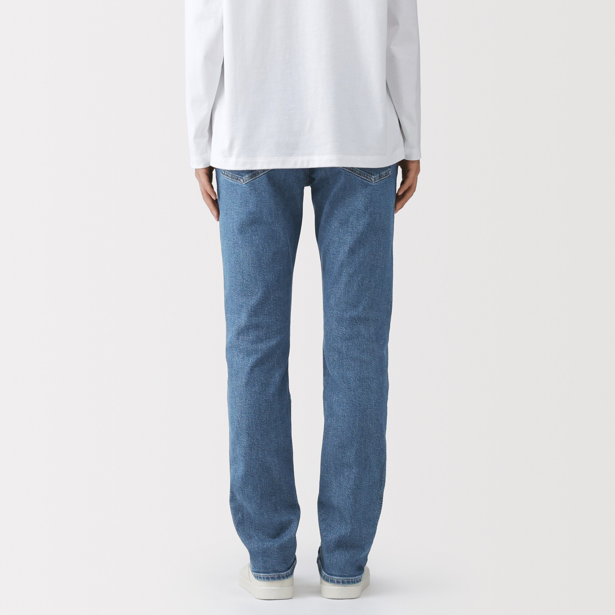 紳士　ストレッチデニムスリムパンツ　インディゴ