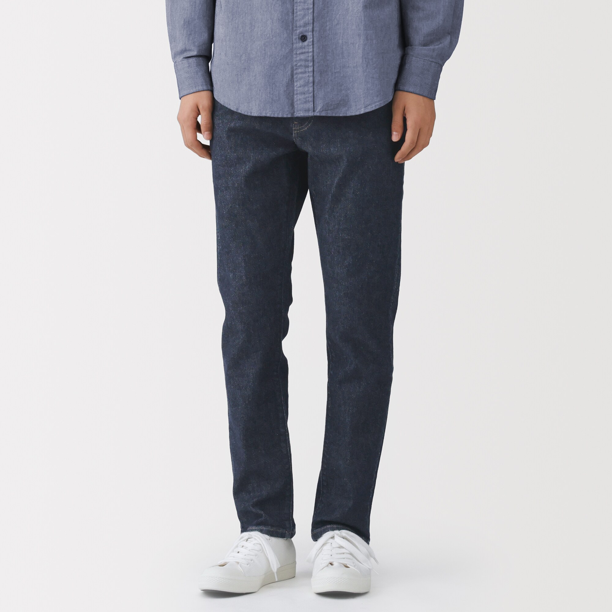 紳士　ストレッチデニムスリムパンツ　インディゴ