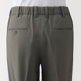 紳士　撥水ストレッチワンタックパンツ