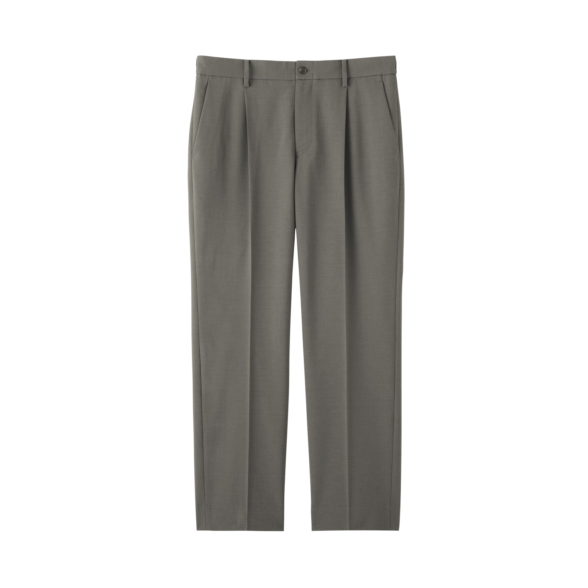 紳士　撥水ストレッチワンタックパンツ