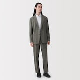 紳士　撥水ストレッチワンタックパンツ