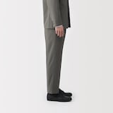 紳士　撥水ストレッチワンタックパンツ