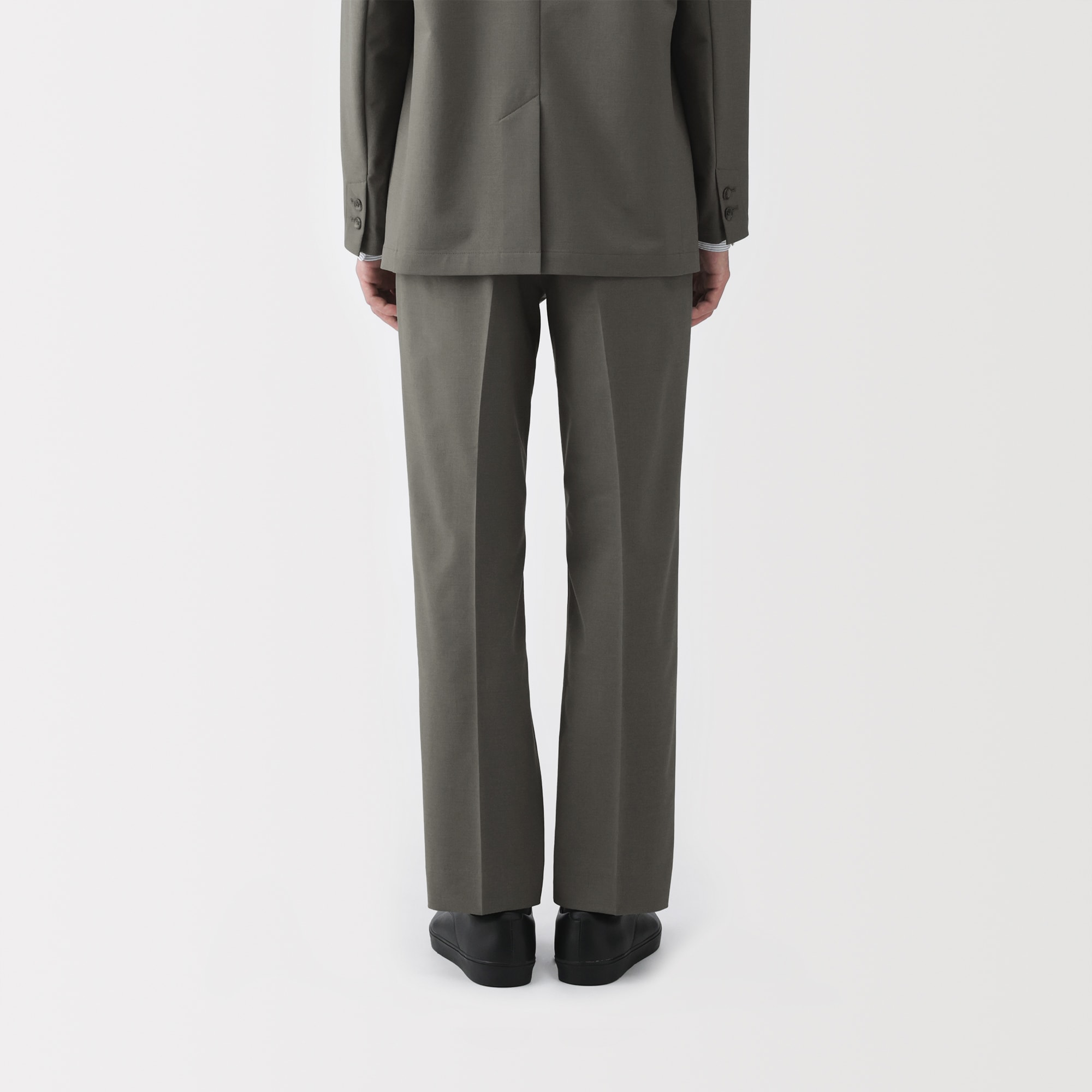 紳士　撥水ストレッチワンタックパンツ