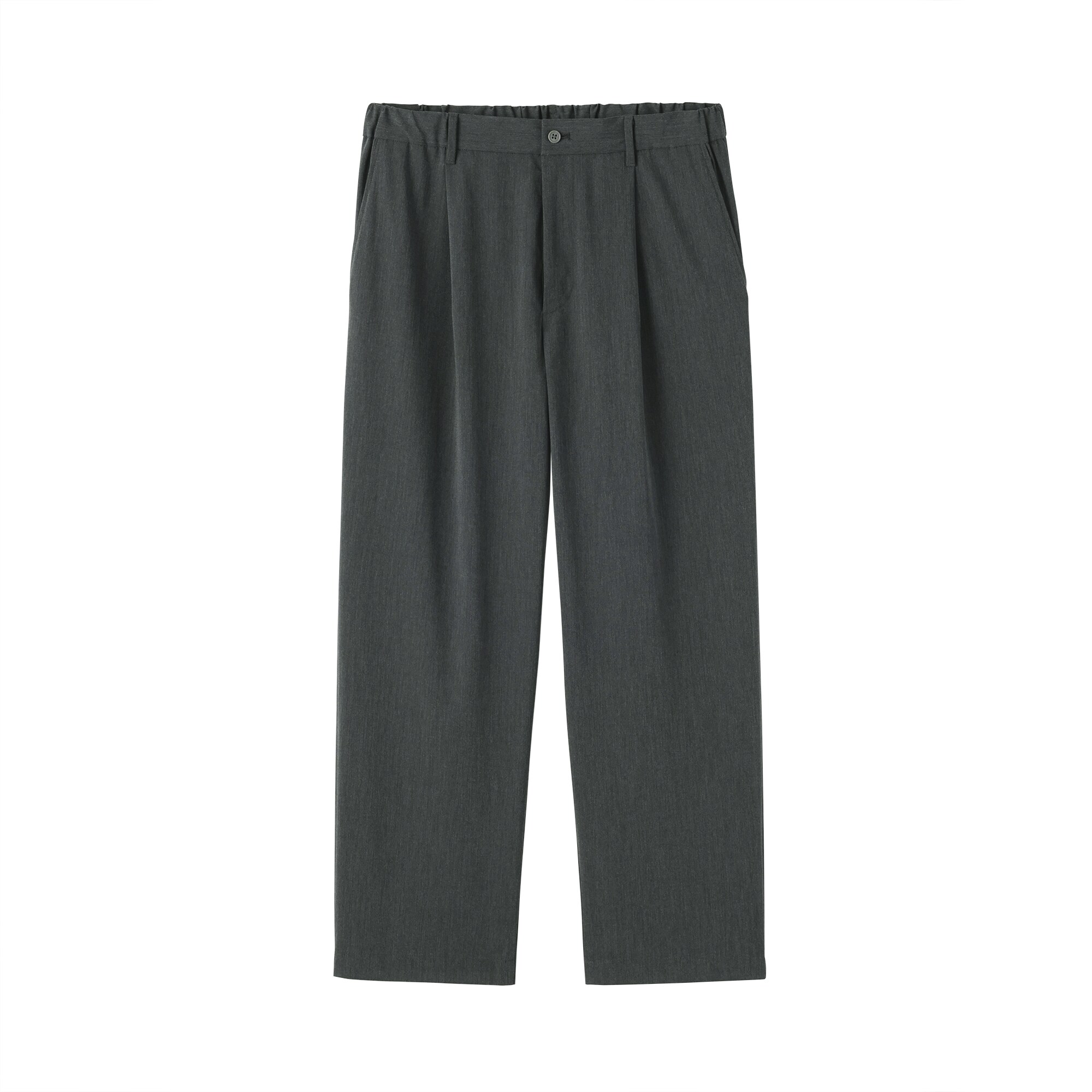 紳士 乾きやすいワンタックワイドパンツ | 無印良品