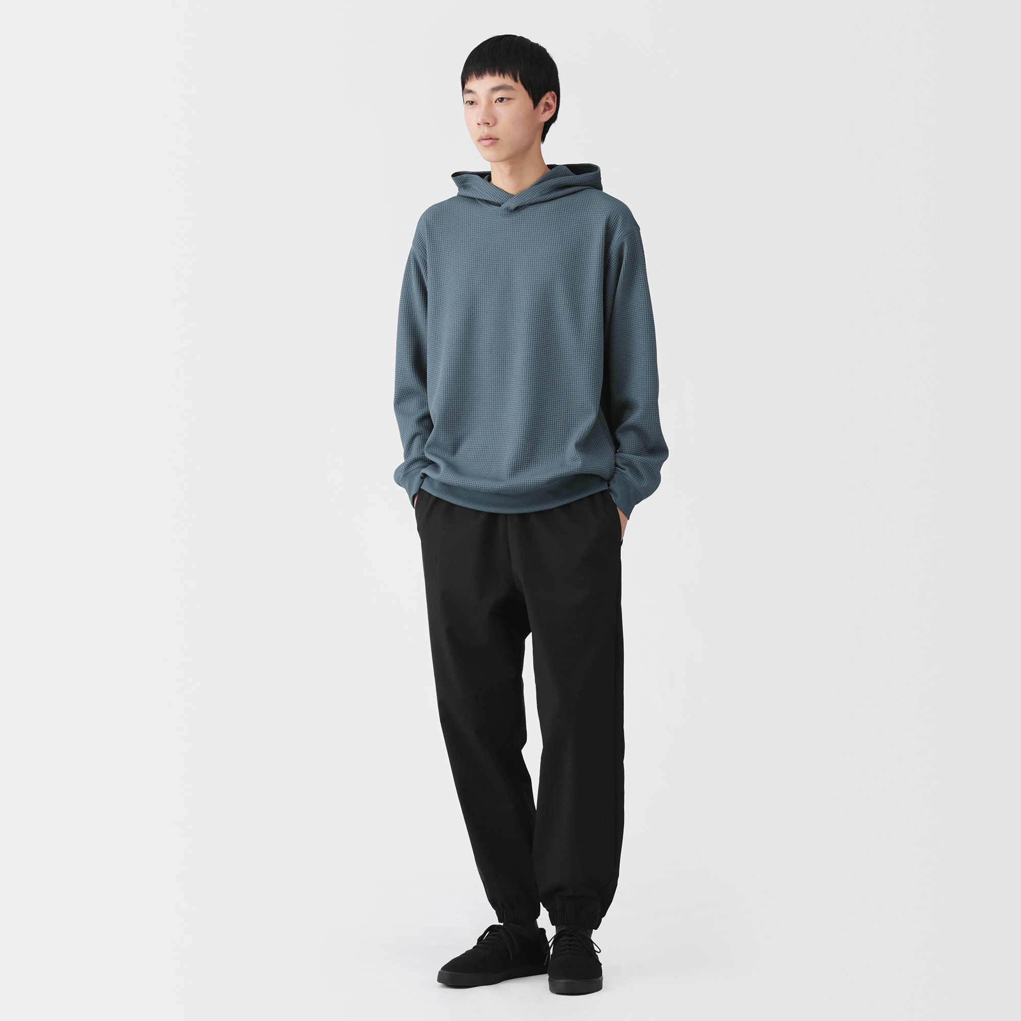 無印良品  
スチールチェア2脚➕クッション2個 紳士 UVカット 撥水ストレッチジョガーパンツ | 無印良品