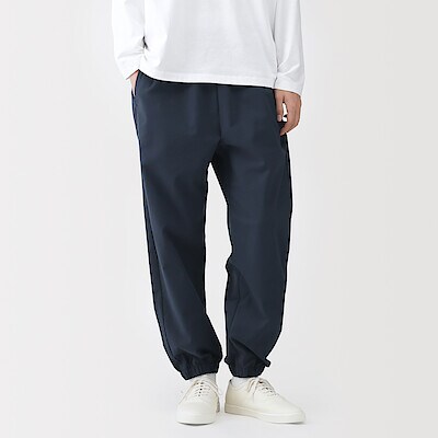 【３月中旬発売予定】紳士　ＵＶカット　撥水ストレッチジョガーパンツ