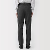 紳士　ストレッチジャージースリムテーパードパンツ