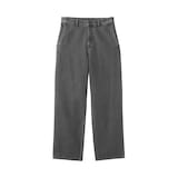 紳士　木の実から作ったカポック混デニムワイドパンツ