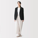 婦人　撥水　ストレッチ　テーラードジャケット