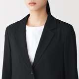 婦人　撥水　ストレッチ　テーラードジャケット