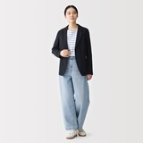 婦人　撥水　ストレッチ　テーラードジャケット