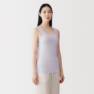 婦人　なめらかブラタンクトップ