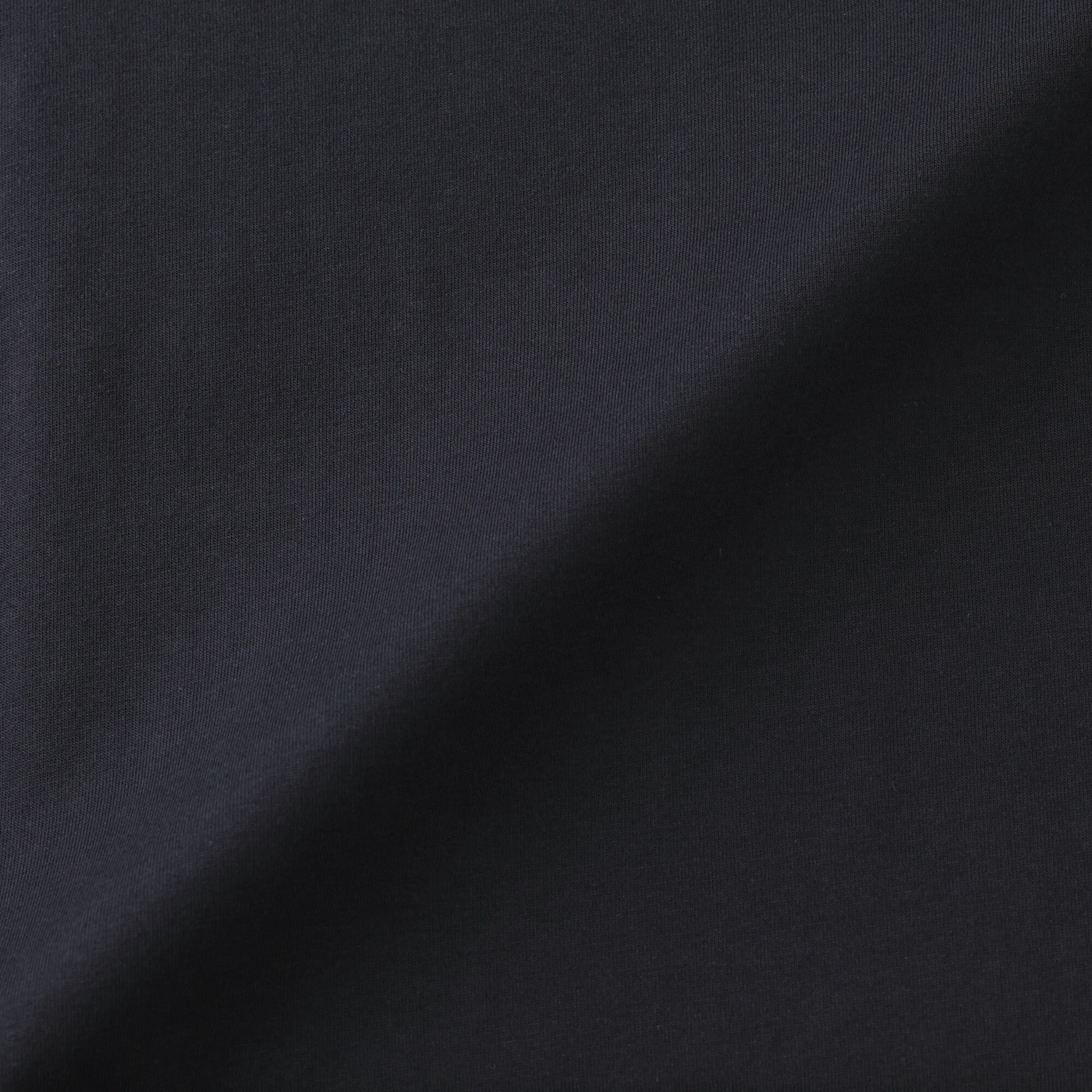 紳士　天竺編みクルーネック長袖Ｔシャツ