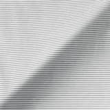 紳士　天竺編みクルーネック長袖Ｔシャツ（ボーダー）