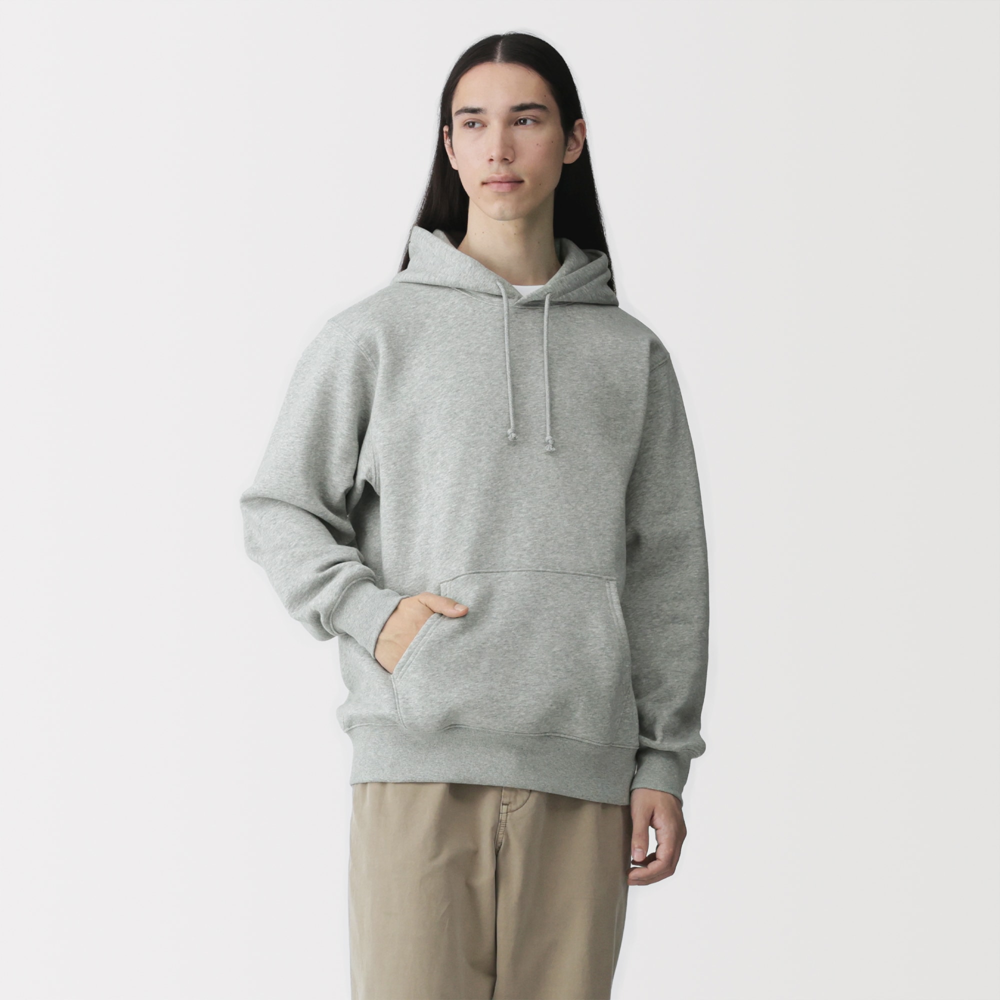 紳士　スウェットプルパーカ