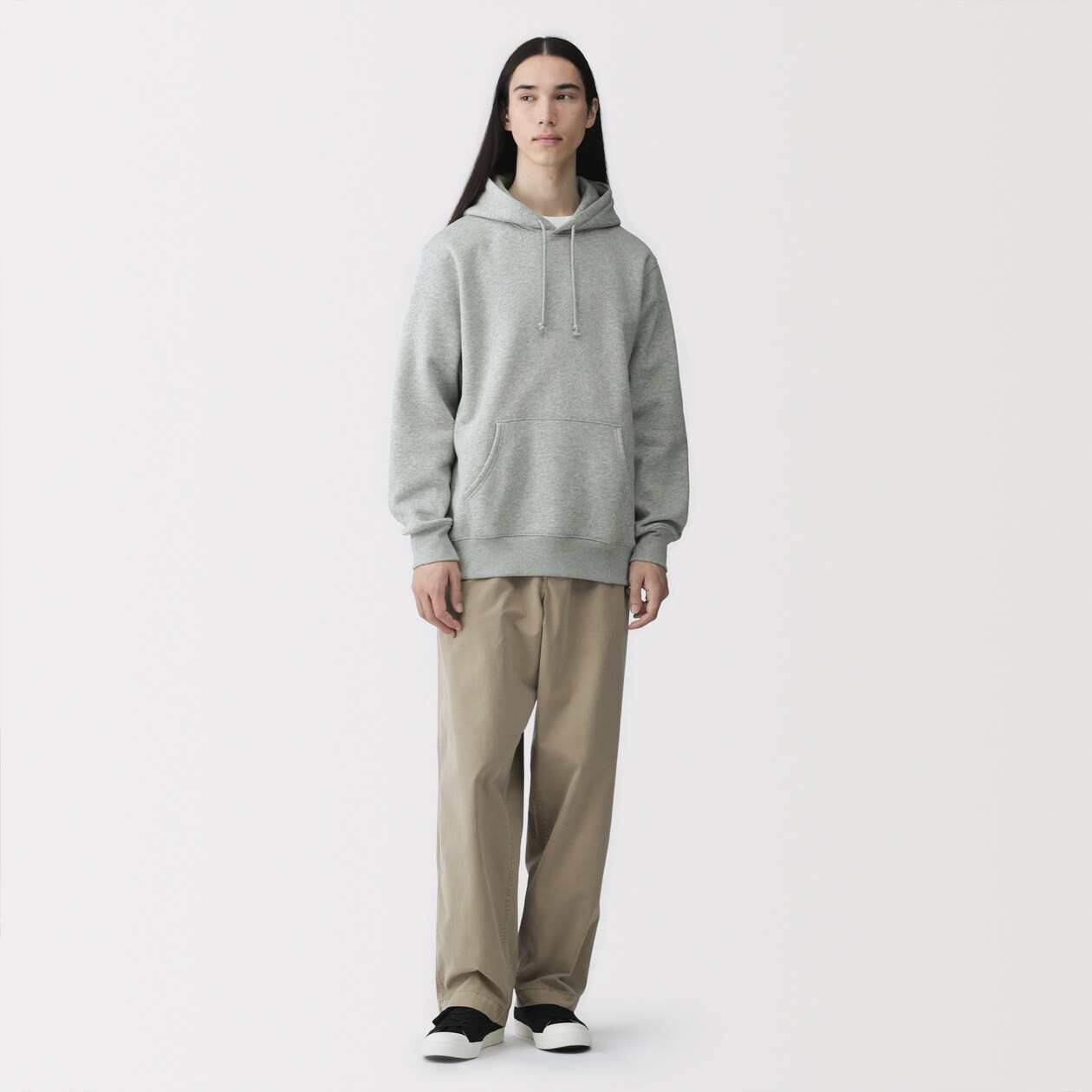 紳士　スウェットプルパーカ