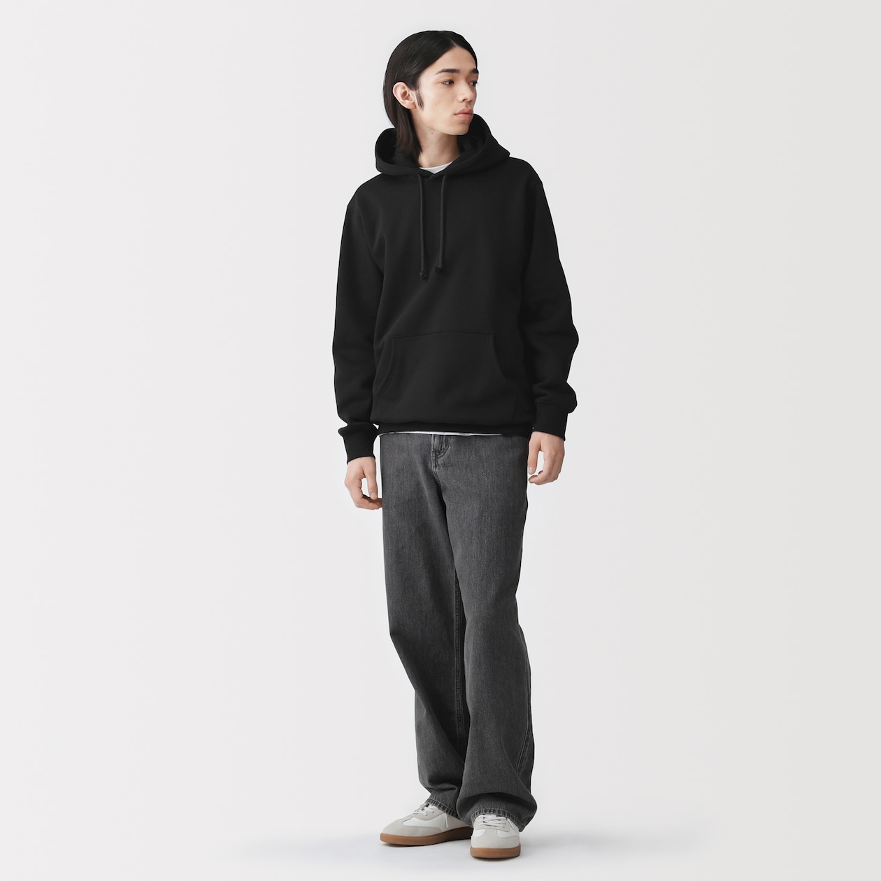 紳士　スウェットプルパーカ