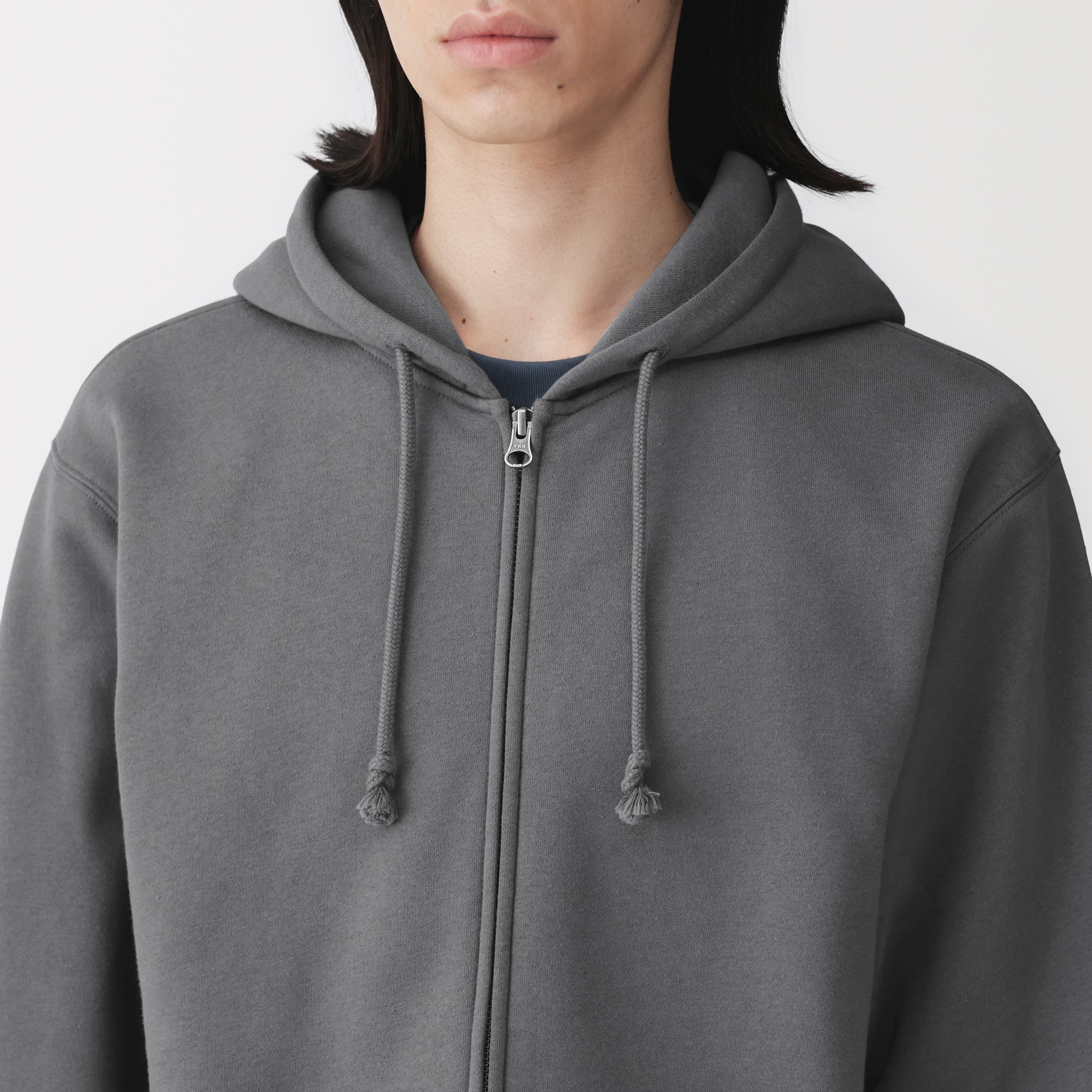 紳士 スウェットフルジップパーカ | 無印良品