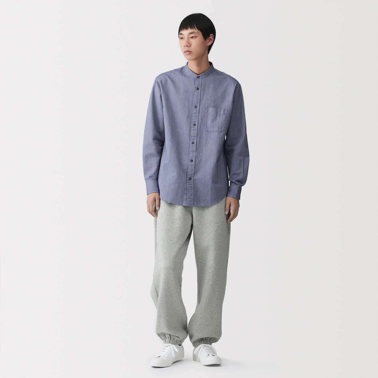 紳士　スウェットワイドパンツ