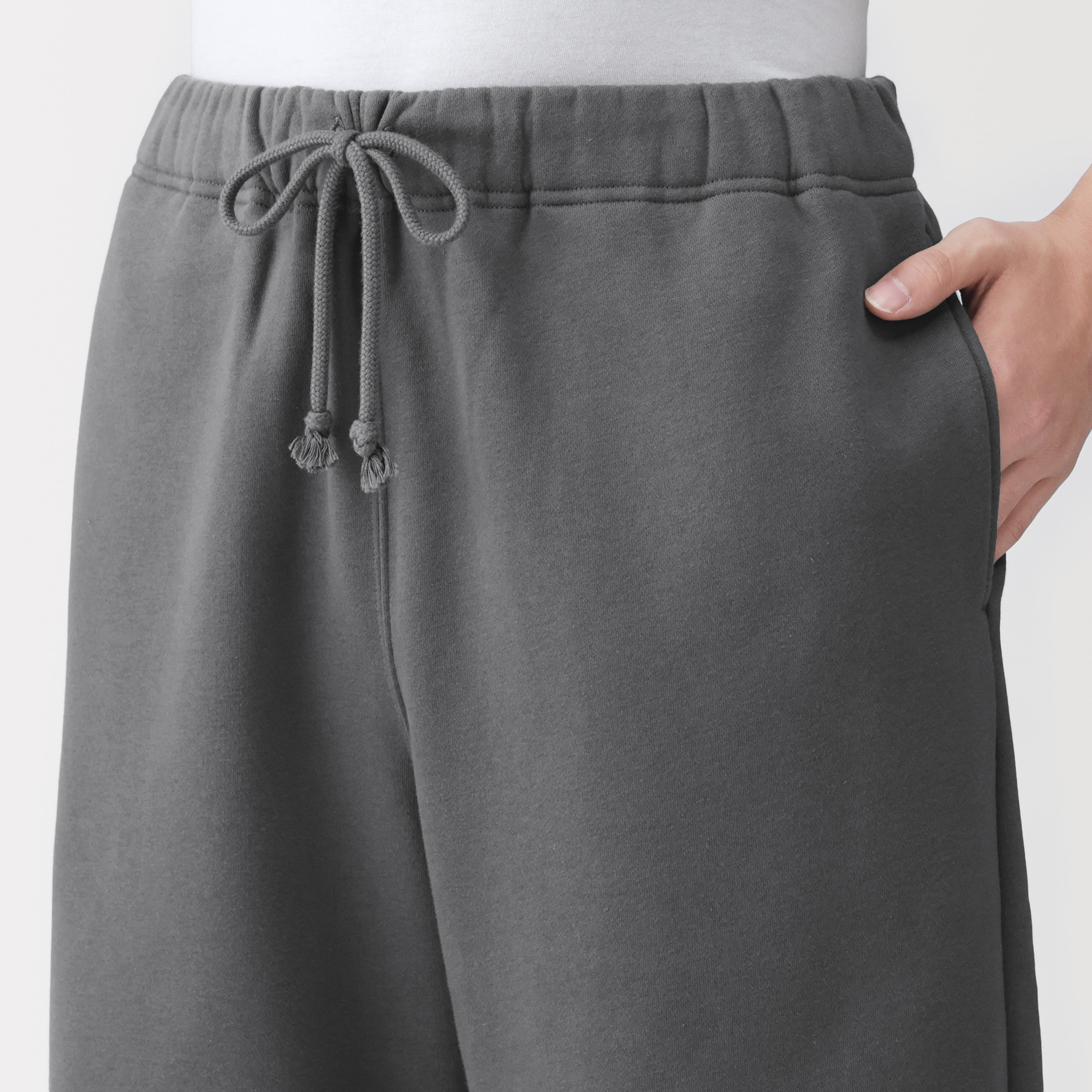 紳士　スウェットワイドパンツ