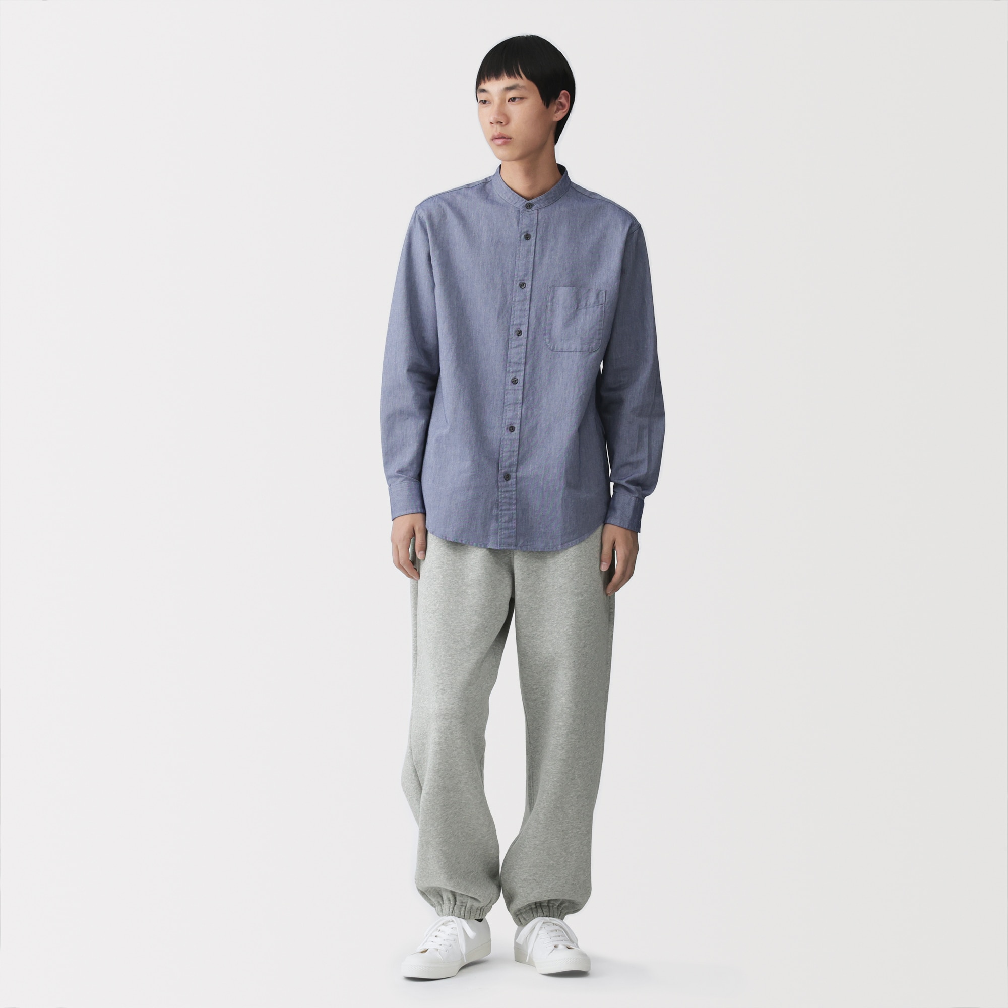 紳士　スウェットワイドパンツ