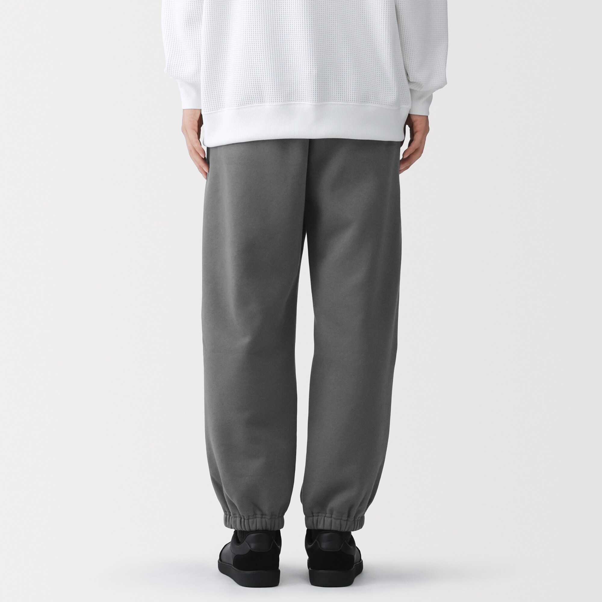 紳士　スウェットワイドパンツ