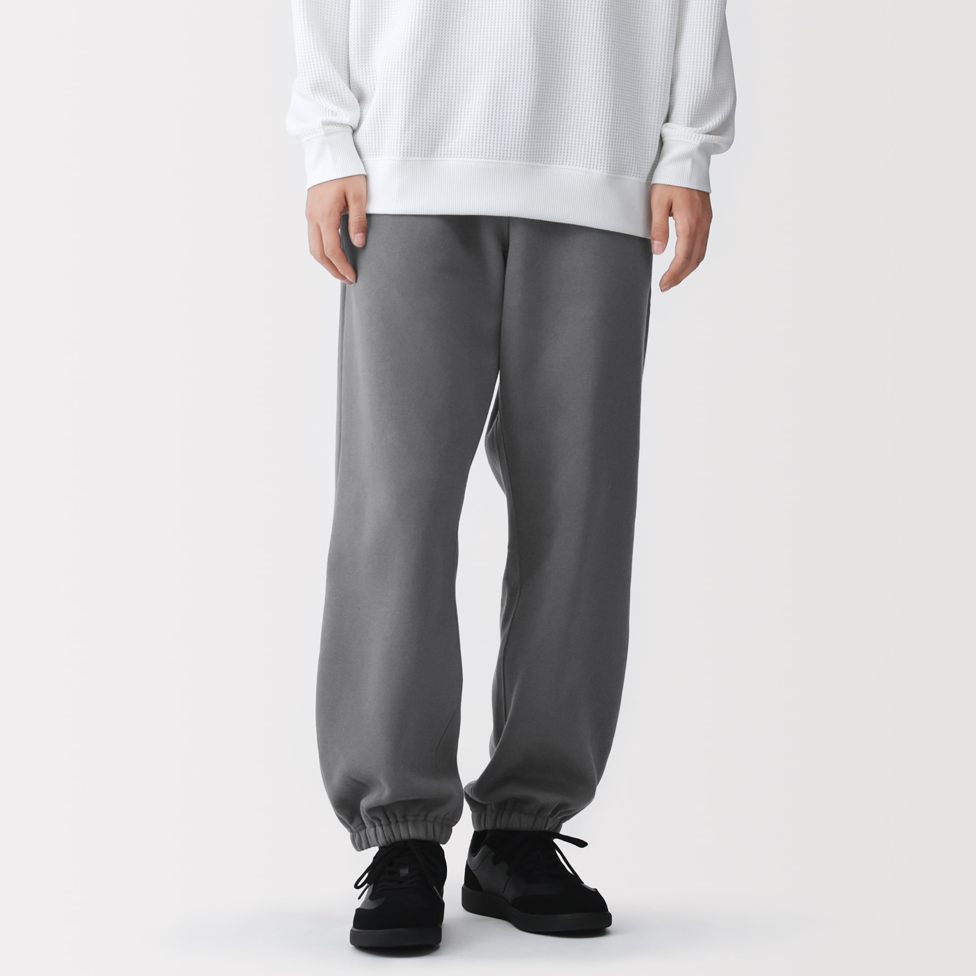 紳士 スウェットワイドパンツ | 無印良品