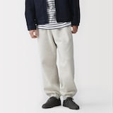 紳士　スウェットワイドパンツ