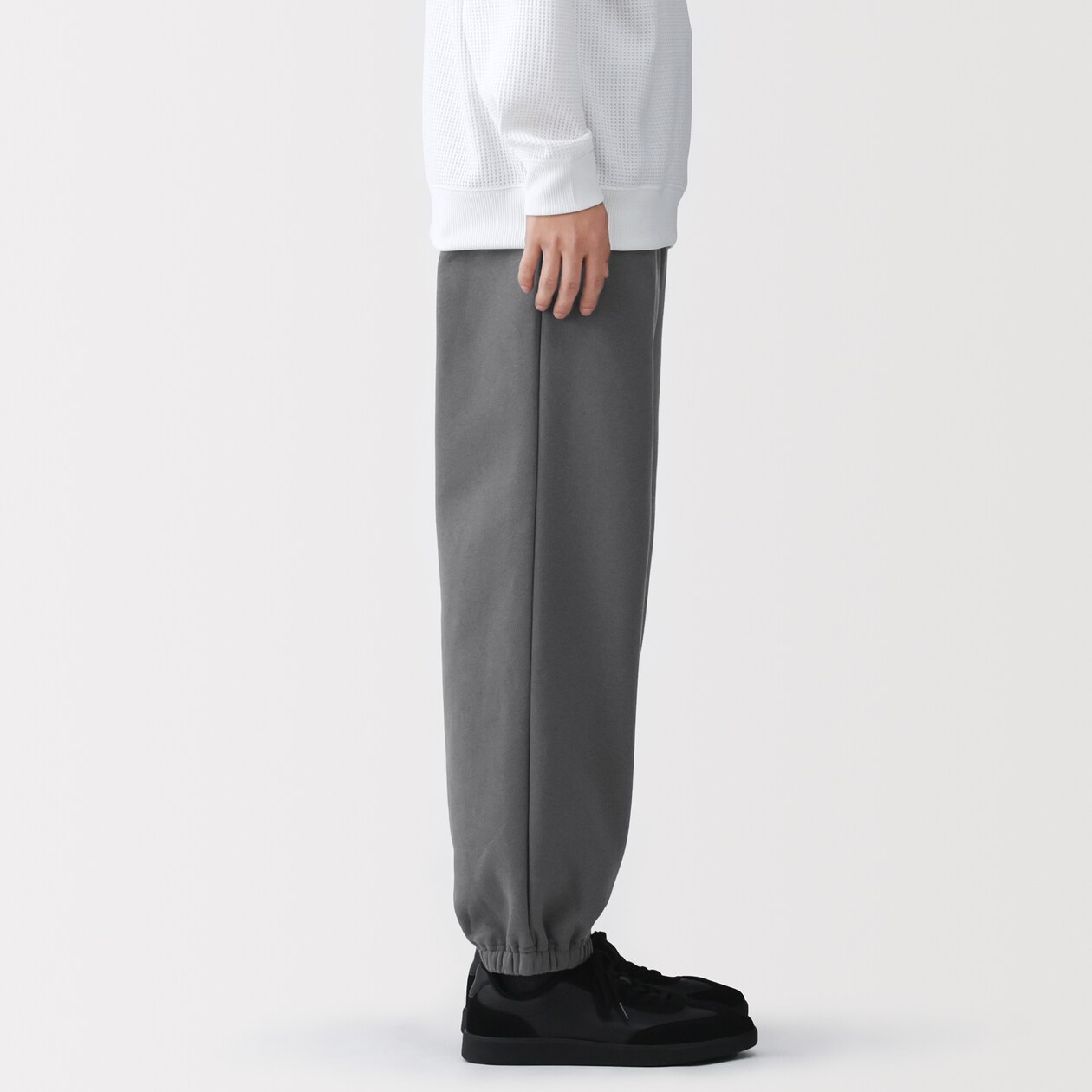 紳士　スウェットワイドパンツ