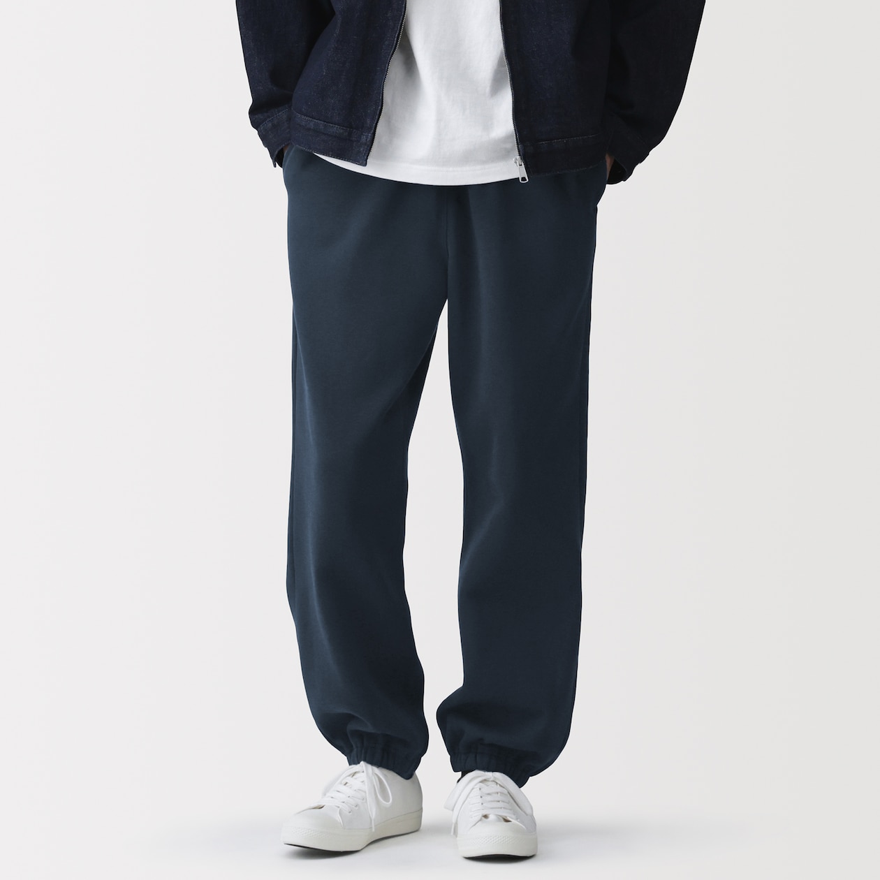 紳士　スウェットワイドパンツ