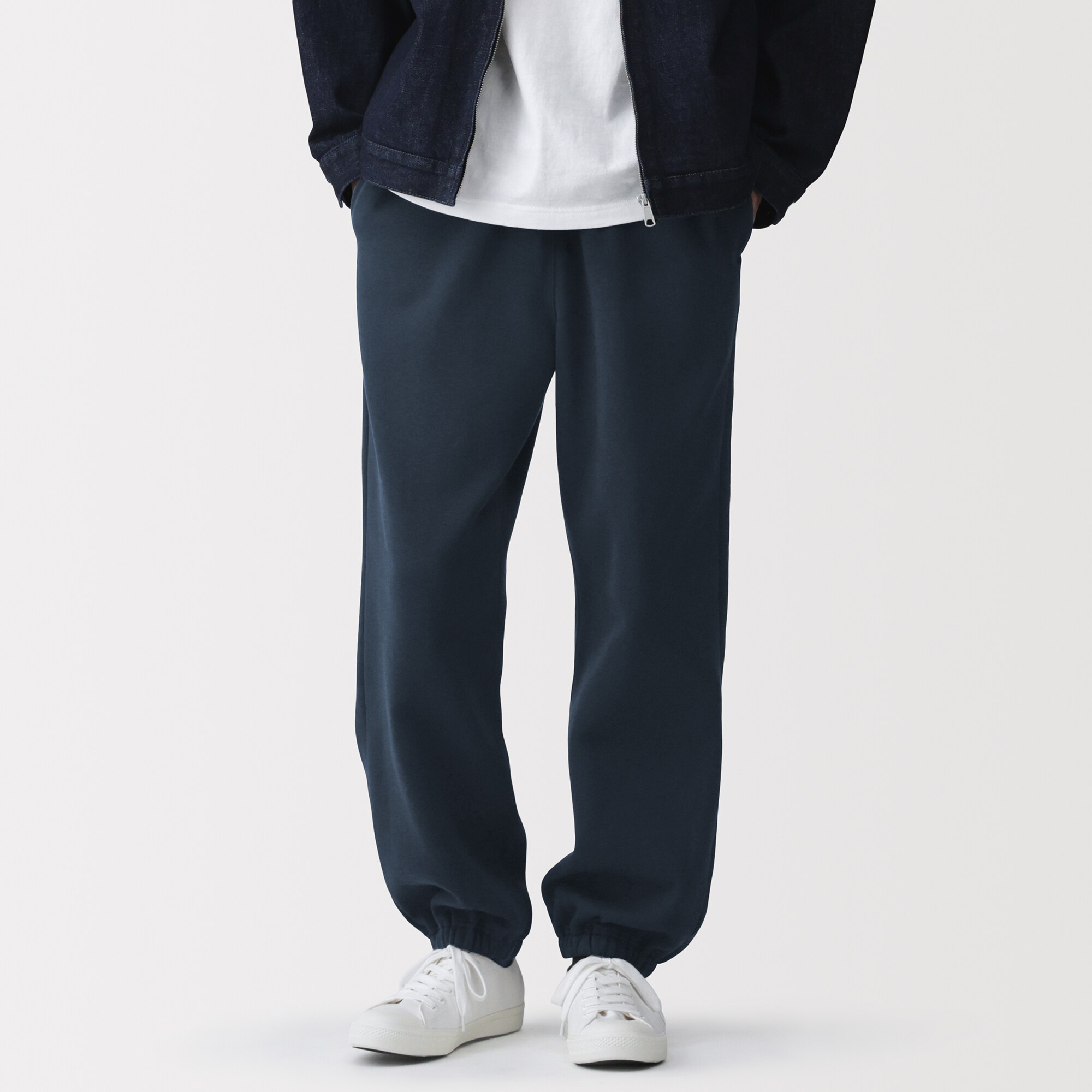 紳士　スウェットワイドパンツ