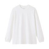 紳士　洗いざらし太番手クルーネック長袖Ｔシャツ